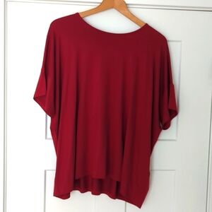 Eileen Fisher NWT size large women's short sleeve shirt.